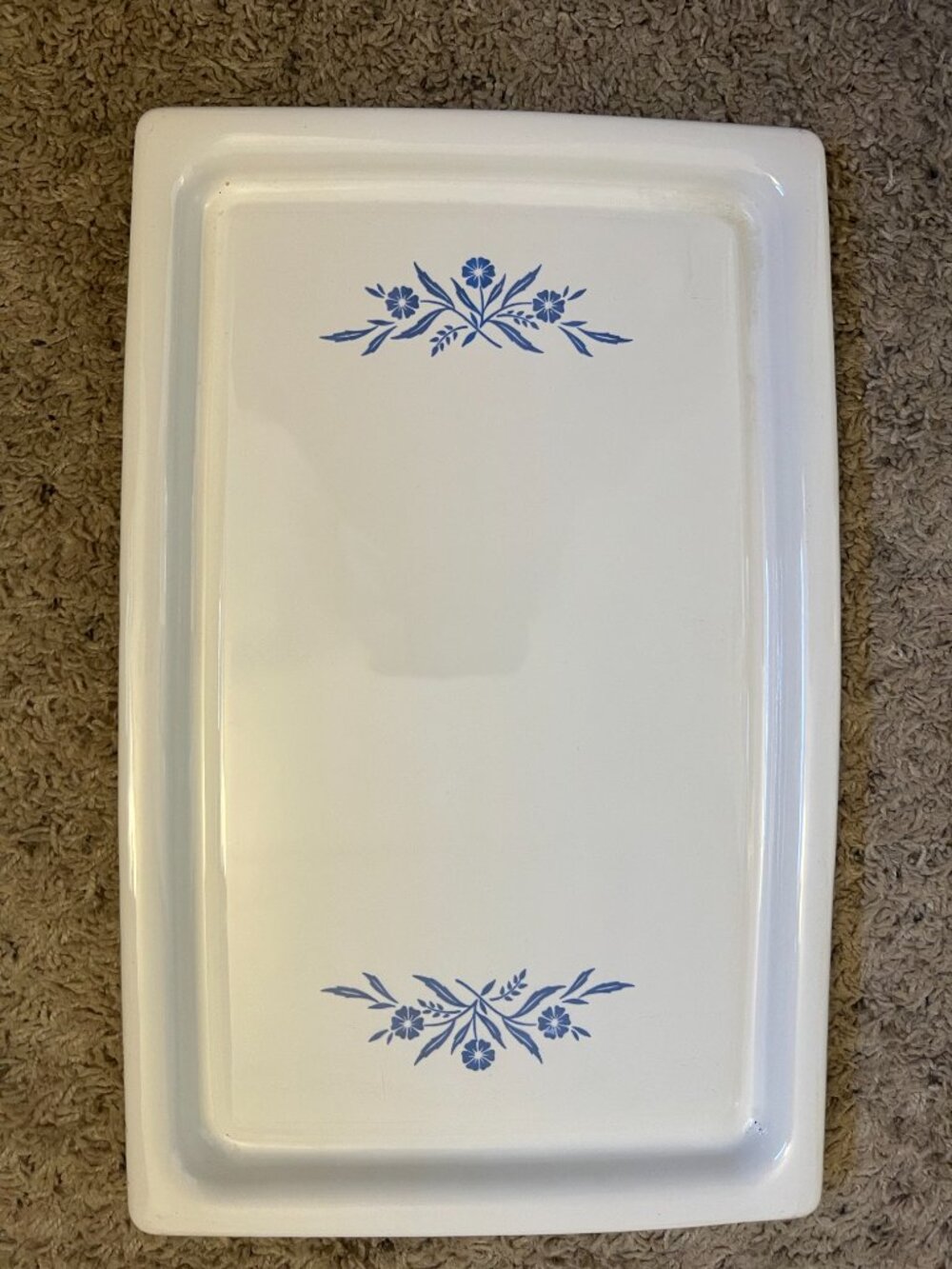 Corning Ware P‑35‑B Broil Bake Tray – 10" Oblong – Vintage USA - Picture 7 of 8